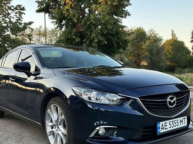 Синий Мазда 6, объемом двигателя 2.49 л и пробегом 128 тыс. км за 15600 $, фото 1 на Automoto.ua