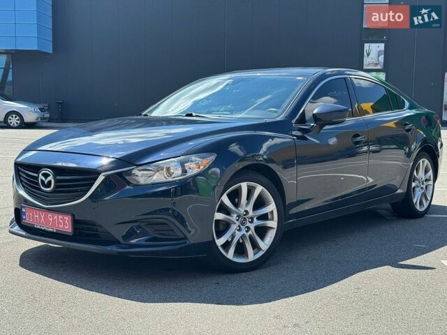 Синий Мазда 6, объемом двигателя 2.5 л и пробегом 195 тыс. км за 11850 $, фото 1 на Automoto.ua