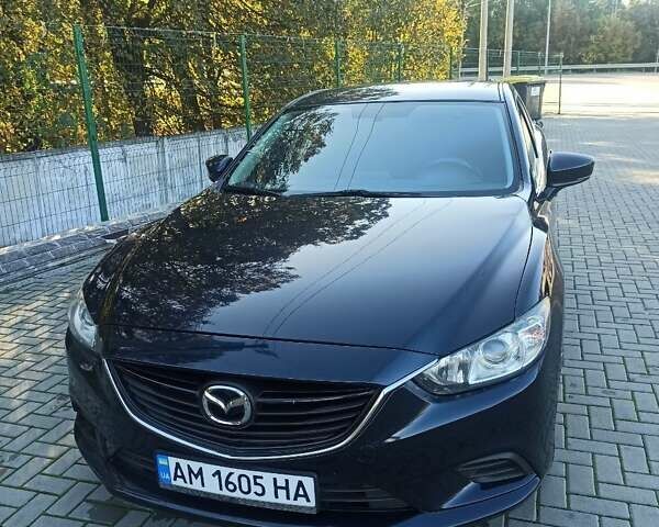 Синий Мазда 6, объемом двигателя 2.49 л и пробегом 78 тыс. км за 14200 $, фото 1 на Automoto.ua