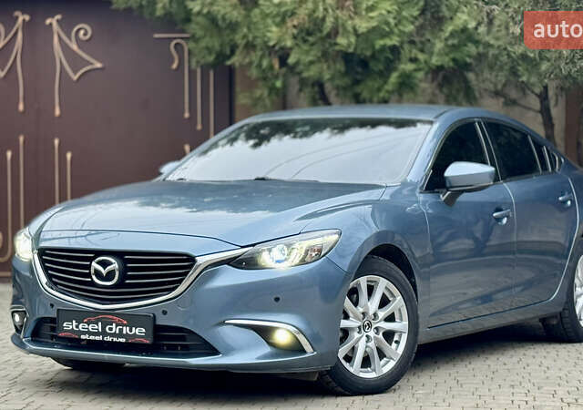 Синий Мазда 6, объемом двигателя 2.49 л и пробегом 52 тыс. км за 16199 $, фото 1 на Automoto.ua
