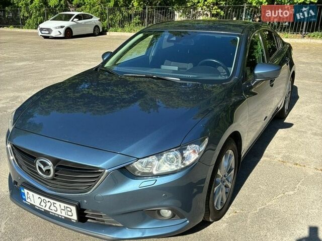 Синий Мазда 6, объемом двигателя 2 л и пробегом 131 тыс. км за 16700 $, фото 1 на Automoto.ua