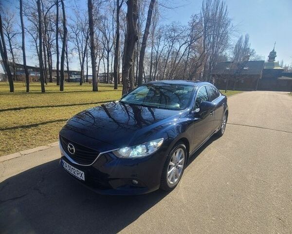 Синий Мазда 6, объемом двигателя 2 л и пробегом 67 тыс. км за 16500 $, фото 1 на Automoto.ua