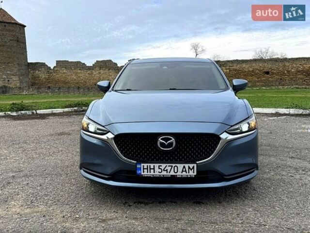 Синий Мазда 6, объемом двигателя 2.49 л и пробегом 125 тыс. км за 16600 $, фото 1 на Automoto.ua