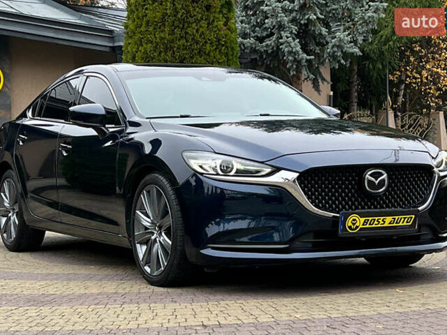Синий Мазда 6, объемом двигателя 2.49 л и пробегом 162 тыс. км за 16200 $, фото 1 на Automoto.ua