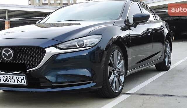 Синий Мазда 6, объемом двигателя 2.49 л и пробегом 127 тыс. км за 19000 $, фото 1 на Automoto.ua