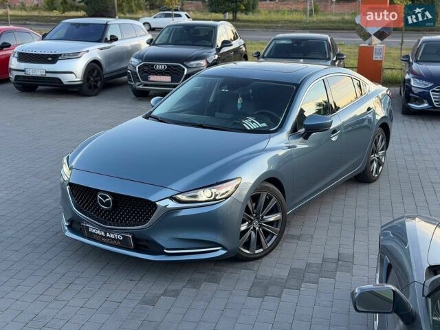 Синий Мазда 6, объемом двигателя 2.49 л и пробегом 155 тыс. км за 16500 $, фото 1 на Automoto.ua
