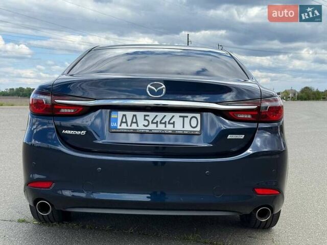 Синий Мазда 6, объемом двигателя 2.49 л и пробегом 89 тыс. км за 20500 $, фото 1 на Automoto.ua