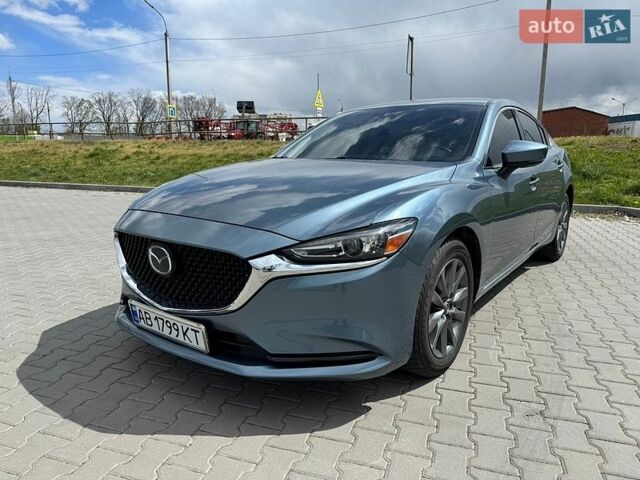 Синий Мазда 6, объемом двигателя 2.5 л и пробегом 58 тыс. км за 14500 $, фото 1 на Automoto.ua