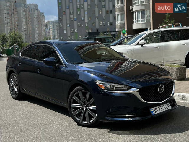 Синий Мазда 6, объемом двигателя 2.49 л и пробегом 86 тыс. км за 17999 $, фото 1 на Automoto.ua