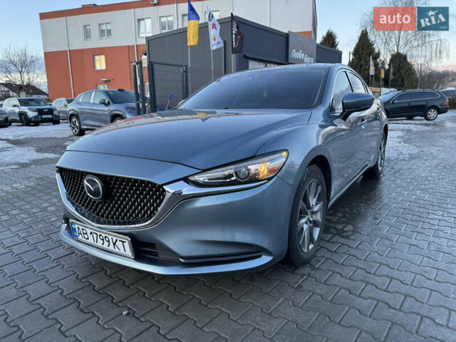 Синий Мазда 6, объемом двигателя 2.5 л и пробегом 57 тыс. км за 15500 $, фото 1 на Automoto.ua