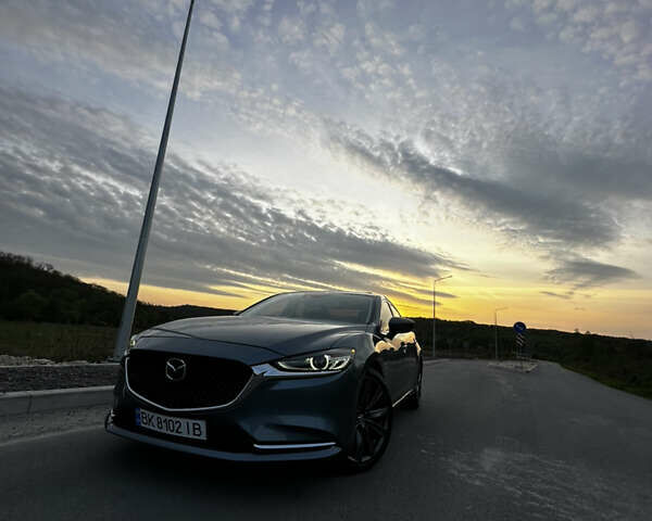 Синий Мазда 6, объемом двигателя 2.49 л и пробегом 135 тыс. км за 19400 $, фото 1 на Automoto.ua