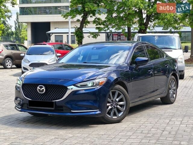 Синий Мазда 6, объемом двигателя 2.49 л и пробегом 80 тыс. км за 12300 $, фото 1 на Automoto.ua