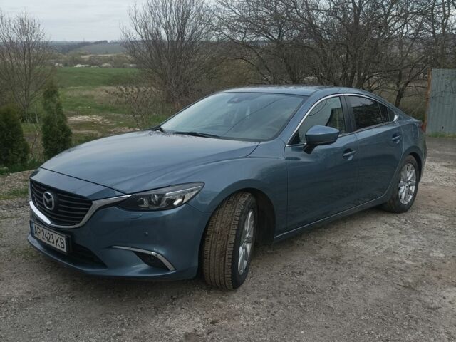 Синий Мазда 6, объемом двигателя 2.2 л и пробегом 98 тыс. км за 17800 $, фото 1 на Automoto.ua
