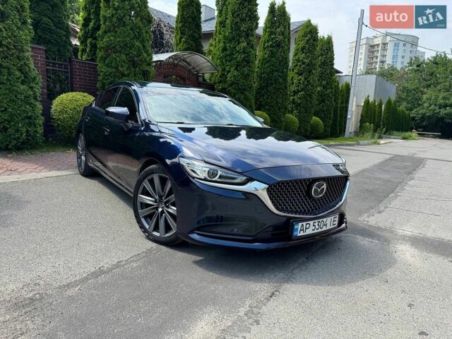 Синий Мазда 6, объемом двигателя 2.49 л и пробегом 112 тыс. км за 16900 $, фото 1 на Automoto.ua