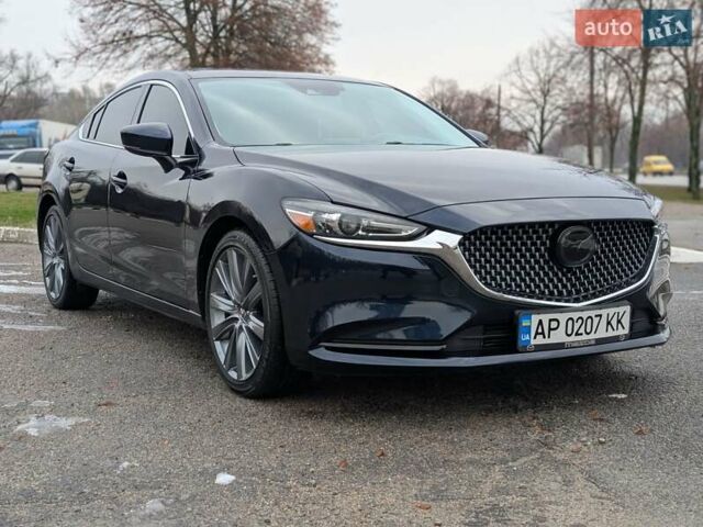 Синий Мазда 6, объемом двигателя 2.49 л и пробегом 71 тыс. км за 16500 $, фото 1 на Automoto.ua