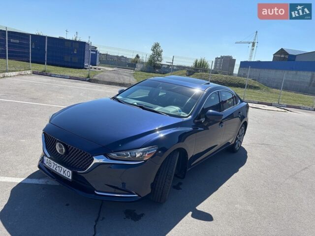 Синій Мазда 6, об'ємом двигуна 2.49 л та пробігом 87 тис. км за 17500 $, фото 1 на Automoto.ua