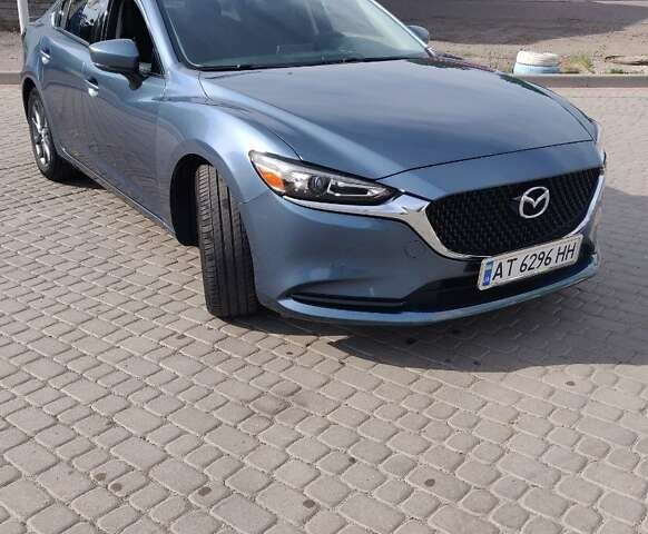 Синий Мазда 6, объемом двигателя 2.49 л и пробегом 55 тыс. км за 15000 $, фото 1 на Automoto.ua