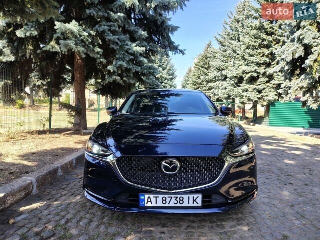 Синий Мазда 6, объемом двигателя 2.49 л и пробегом 97 тыс. км за 15700 $, фото 1 на Automoto.ua