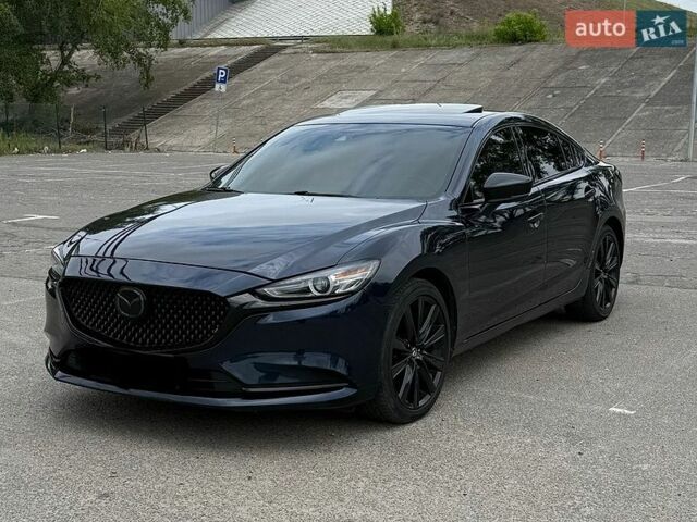 Синий Мазда 6, объемом двигателя 2.49 л и пробегом 120 тыс. км за 17500 $, фото 1 на Automoto.ua