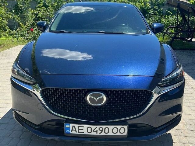 Синий Мазда 6, объемом двигателя 2.49 л и пробегом 70 тыс. км за 17000 $, фото 1 на Automoto.ua