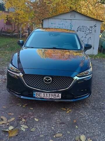 Синий Мазда 6, объемом двигателя 2.49 л и пробегом 42 тыс. км за 19500 $, фото 1 на Automoto.ua
