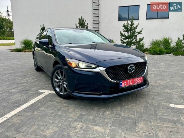 Синий Мазда 6, объемом двигателя 2.49 л и пробегом 82 тыс. км за 16000 $, фото 1 на Automoto.ua