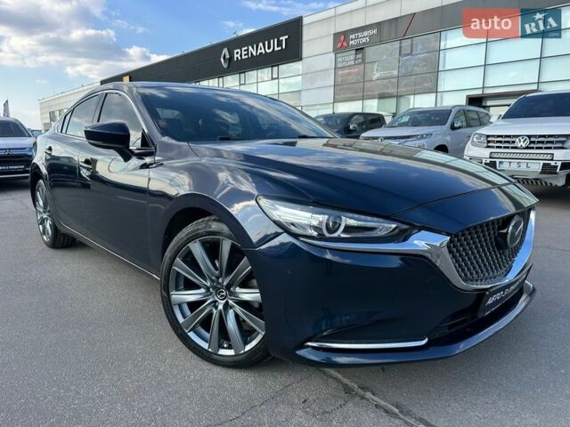 Синий Мазда 6, объемом двигателя 2.49 л и пробегом 97 тыс. км за 18400 $, фото 1 на Automoto.ua