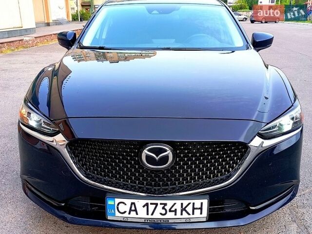 Синий Мазда 6, объемом двигателя 2.49 л и пробегом 39 тыс. км за 17500 $, фото 1 на Automoto.ua