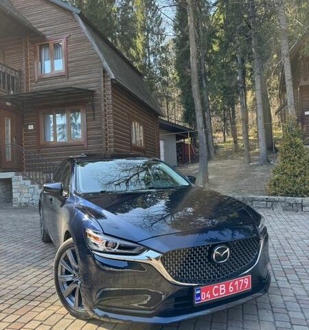 Синий Мазда 6, объемом двигателя 2.49 л и пробегом 185 тыс. км за 16700 $, фото 1 на Automoto.ua