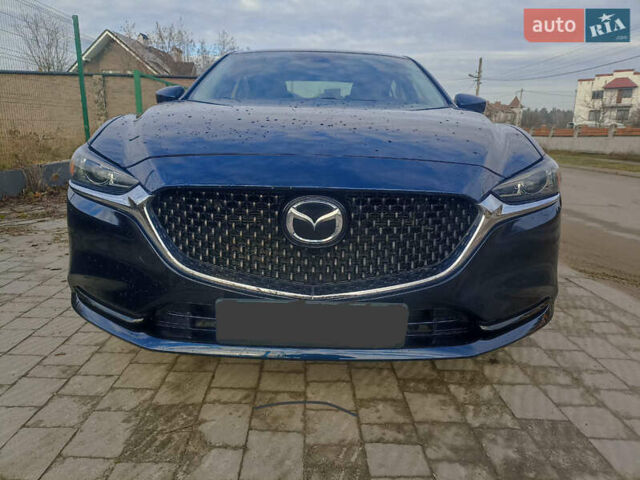 Синий Мазда 6, объемом двигателя 2.5 л и пробегом 140 тыс. км за 16900 $, фото 1 на Automoto.ua