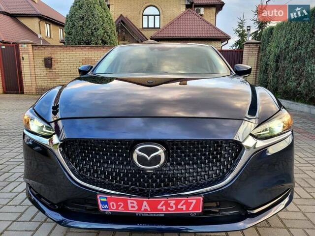 Синий Мазда 6, объемом двигателя 2.49 л и пробегом 79 тыс. км за 17500 $, фото 1 на Automoto.ua