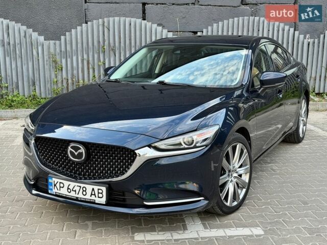 Синий Мазда 6, объемом двигателя 2.49 л и пробегом 69 тыс. км за 19900 $, фото 1 на Automoto.ua