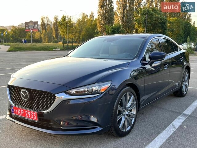 Синий Мазда 6, объемом двигателя 2.49 л и пробегом 50 тыс. км за 21900 $, фото 1 на Automoto.ua