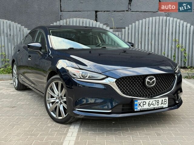 Синий Мазда 6, объемом двигателя 2.49 л и пробегом 71 тыс. км за 18300 $, фото 1 на Automoto.ua