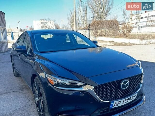 Синий Мазда 6, объемом двигателя 2.49 л и пробегом 95 тыс. км за 17500 $, фото 1 на Automoto.ua
