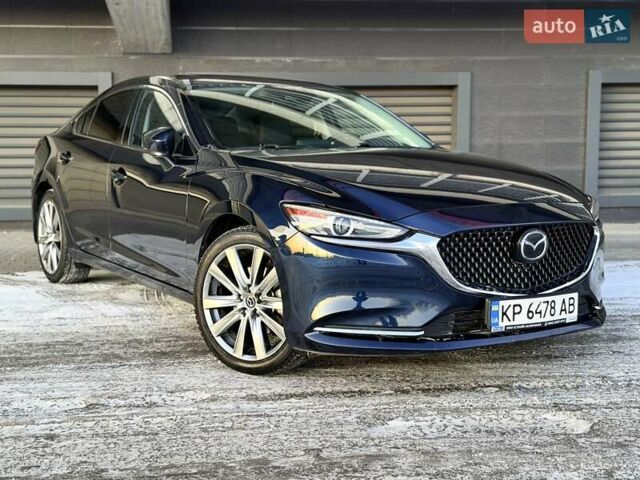 Синий Мазда 6, объемом двигателя 2.49 л и пробегом 69 тыс. км за 22000 $, фото 1 на Automoto.ua