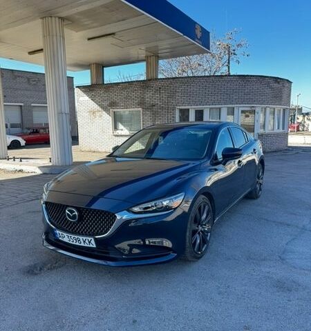 Синий Мазда 6, объемом двигателя 2.49 л и пробегом 94 тыс. км за 17500 $, фото 1 на Automoto.ua