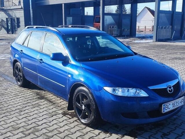 Синій Мазда 6, об'ємом двигуна 2 л та пробігом 402 тис. км за 2900 $, фото 1 на Automoto.ua
