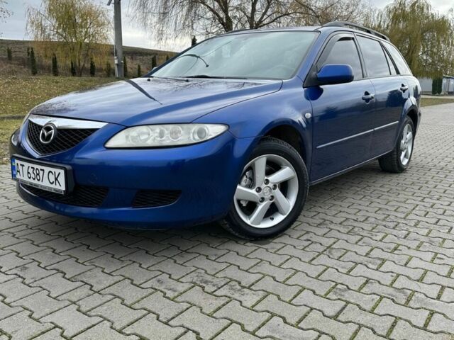 Синий Мазда 6, объемом двигателя 2 л и пробегом 500 тыс. км за 3600 $, фото 1 на Automoto.ua