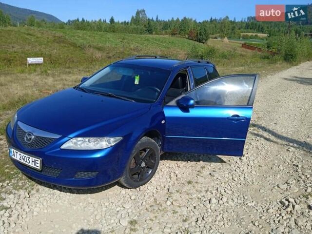 Синий Мазда 6, объемом двигателя 2 л и пробегом 443 тыс. км за 4700 $, фото 1 на Automoto.ua