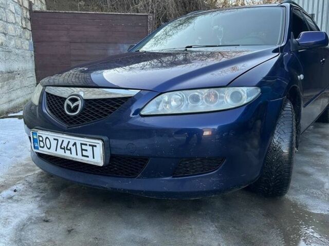 Синій Мазда 6, об'ємом двигуна 2 л та пробігом 240 тис. км за 3500 $, фото 1 на Automoto.ua