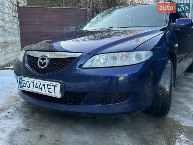 Синий Мазда 6, объемом двигателя 2 л и пробегом 240 тыс. км за 3500 $, фото 1 на Automoto.ua