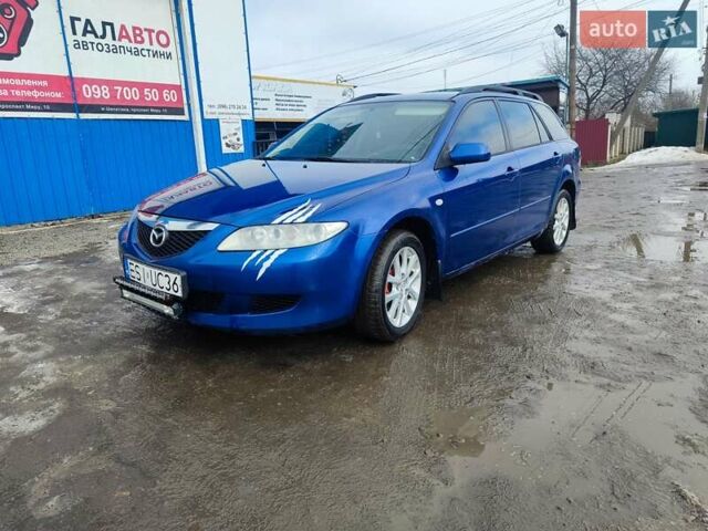 Синій Мазда 6, об'ємом двигуна 2 л та пробігом 348 тис. км за 1700 $, фото 1 на Automoto.ua