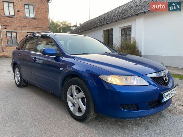 Синій Мазда 6, об'ємом двигуна 2 л та пробігом 307 тис. км за 2000 $, фото 1 на Automoto.ua