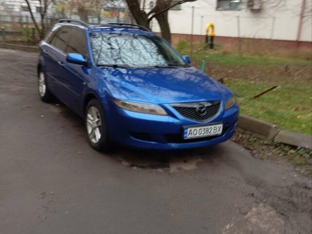 Синій Мазда 6, об'ємом двигуна 2 л та пробігом 301 тис. км за 4800 $, фото 1 на Automoto.ua