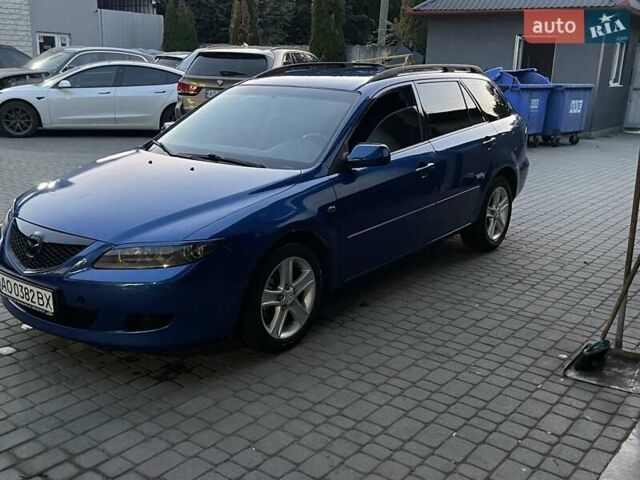 Мазда 6 2002 у Мукачеве на Automoto.ua Синій Мазда 6, об'ємом двигуна 2 л та пробігом 298 тис. км за 4300 $, фото 1 на Automoto.ua
