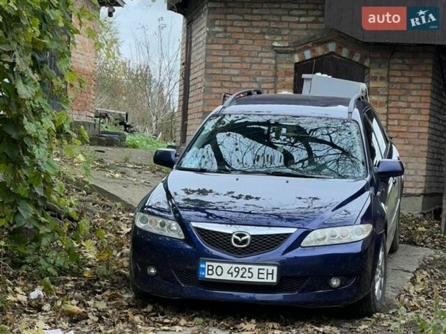 Синий Мазда 6, объемом двигателя 2 л и пробегом 410 тыс. км за 4850 $, фото 1 на Automoto.ua