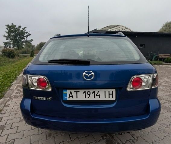 Синій Мазда 6, об'ємом двигуна 2 л та пробігом 320 тис. км за 3850 $, фото 1 на Automoto.ua