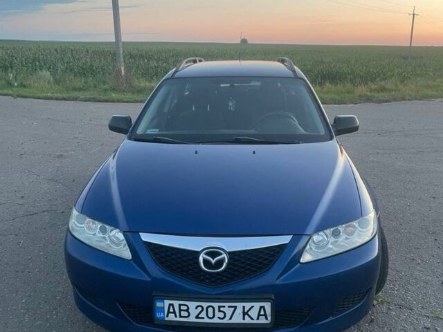 Синий Мазда 6, объемом двигателя 1.8 л и пробегом 360 тыс. км за 2909 $, фото 1 на Automoto.ua