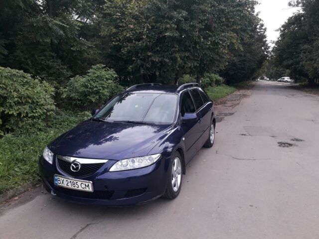 Синій Мазда 6, об'ємом двигуна 2 л та пробігом 350 тис. км за 4900 $, фото 1 на Automoto.ua